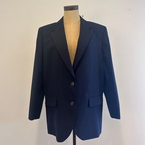 NWT J Crew Navy Gamine Blazer Size M